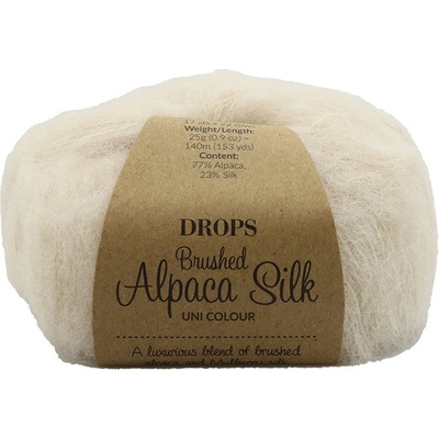 Drops Brushed Alpaca Silk UNI 40 marcipán