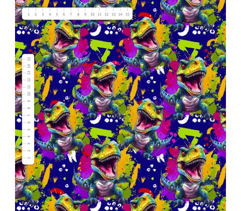 Softshell barevný T-rex by MIMI