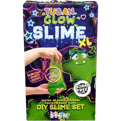 TUBAN DIY Slime Sada na výrobu slizu Glow in the dark
