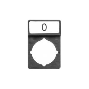 Spamel Black descriptive plate without printing ST22-1901 P01