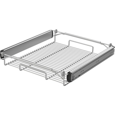 In-Design Polička na prádlo plný výsuv tlumené zavíráním stříbrná Šířka koše (mm): 400 mm 450 mm, 600 mm