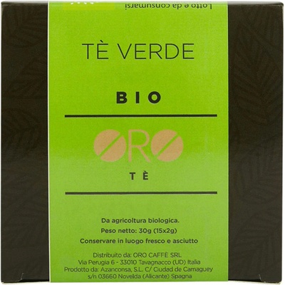 ORO Té Zelený čaj porciovaný 15 x 1,25 g