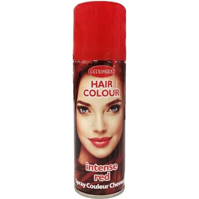 GoodMark Hair Colour Spray jednodňový sprej Intense Red červeny 125 ml