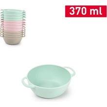Plasticforte Miska plastová s uchy mix barev 370 ml