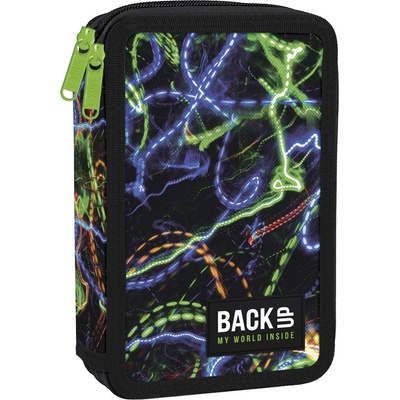 BackUP - Пълен несесер с 2 ципа 5 DW 54 Neon