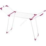 WENKO 3774021100 - Сушилник за дрехи SUMMER DRY 153x76 см бял/розов (WE0412)