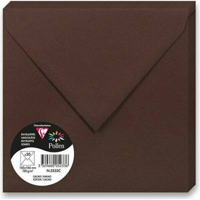 obálka 165x165mm hnědá Clairefontaine