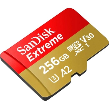 Image 1 of SanDisk Extreme microSDXC 256GB UHS-I/U3/A2/CL10 (SDSQXAV-256G-GN6MA/121587)