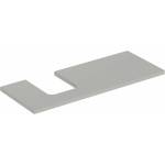 Geberit Плот за мивка Geberit One с ляв изрез 120 см, матово сиво (505.295.00.7)
