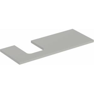 Geberit Плот за мивка Geberit One с ляв изрез 120 см, матово сиво (505.295.00.7)
