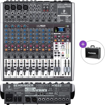 BEHRINGER XENYX X 1622 USB Basic SET Смесителен пулт (XENYX X1622USB_EU1-BASIC-SET)