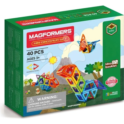 Magformers Mini Dinosaury 40 ks