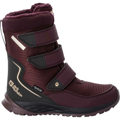 Jack Wolfskin Polar Boot Texapore High Vc K detské zimné topánky červená