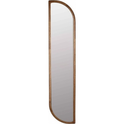 White Label Living Nyko nesouměrné 120 cm dřevo / sklo