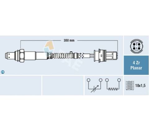 Lambda sonda FAE 77632