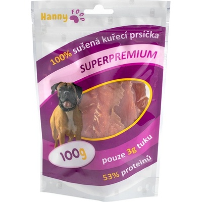 Hanny Food Sušené kuracie prsia 100 g
