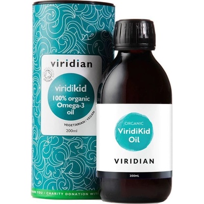 Viridian ViridiKid Organic Omega-3 Oil 200 ml