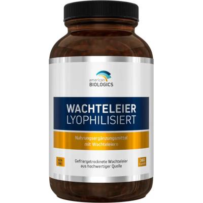 American Biologics Лиофилизирани пъдпъдъчи яйца - 360 капсули