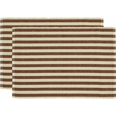 Södahl Prestieranie v súprave 2 ks s prímesou juty Statement Stripe 33x48cm