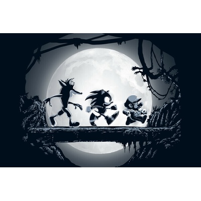 Plagát, Obraz - Gaming Matata, 40 × 26.7 cm