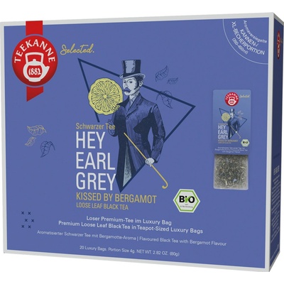 Teekanne Bio Luxury Bag Earl Grey černý čaj 20 ks