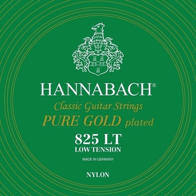 Hannabach série 825 Light Tension Speciální pozlacení 3-bas GEW652648
