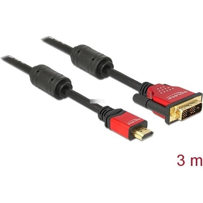 Delock DeLOCK кабел, High Speed HDMI A към DVI, черен, 3м (84343)