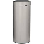 Brabantia Кош за боклук Brabantia Touch Bin New 1010459, 30 л, Безшумно и плавно затваряне, Светлосив (1010459)