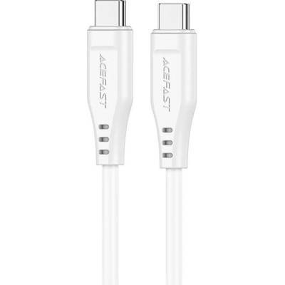 Acefast C3-03 USB Type-C na USB Type-C, 1,2m, bílý