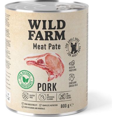 Wild Farm Pate Pork 800 g