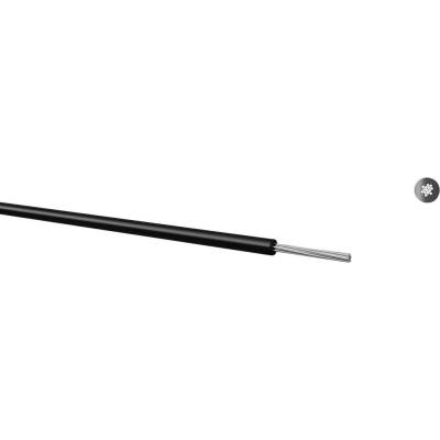 Tronik 060110009 LiYv 1 x 1 mm² černá 100m