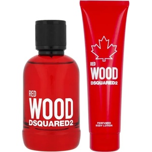 Dsquared2 Dsquared2 Red Wood комплект Тоалетна вода EDT за жени 100 мл + лосион за тяло 150 мл