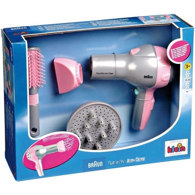 Klein KLEIN Dětský fén Na baterie Set S hřebínkem BRAUN