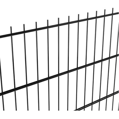 Plotový panel NYLOFOR 2D SUPER - zinek+PVC antracit Výška v mm:: 1430