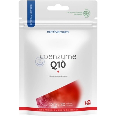 Nutriversum Coenzyme Q10 | CoQ10 [30 Гел капсули]