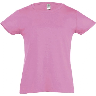 SOLS Dívčí triko s krátkým rukávem CHERRY 11981136 Orchid pink