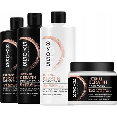 Syoss Keratin šampon pro jemné a lámavé vlasy 440 ml
