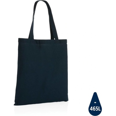 Taška Impact zo 145g recyklovanej bavlny AWARE™, navy modrá