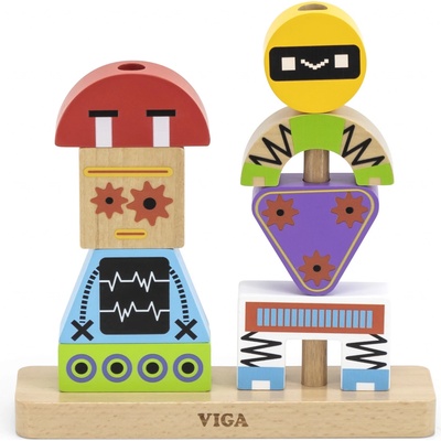Viga 44652 skládačka Roboti