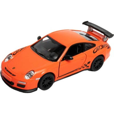 Метална количка Kinsmart - Porsche 911 GT3 RS 2010, 1: 36, оранжева (53119)
