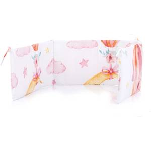 Chipolino Обиколник за легло Chipolino - 30 x 180 сm, Розов балон (SPBUMP02212)