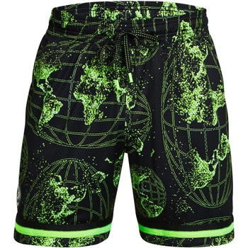 Image 1 of Under Armour Мъжки къси панталони Under Armour Curry Statement Shorts Mens - Blk/Grey/Green