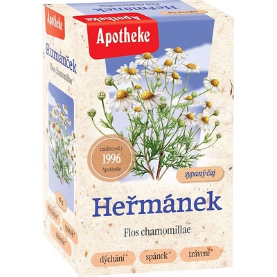 Apotheke bylinný čaj Heřmánek květ 50 g