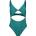 Jack Wills Бански костюм Jack Wills Women's Embroidered Padded Scoop Neck Swimsuit - Pose