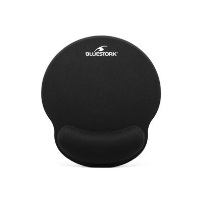Bluestork Подложка за мишка Bluestork - BS-PAD-ERGO (250x225x22mm, черна) (BS-PAD-ERGO)