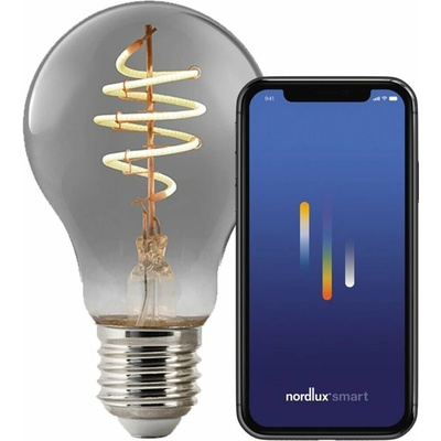 Nordlux LED filament Smart E27 4,7W 1800K 100lm kouřová 2280012747