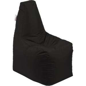 Pufrelax Пуф стол за деца Sunlounger Junior, водоустойчив, Черен