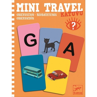 Djeco Mini Travel: Všímáš si věcí kolem sebe?