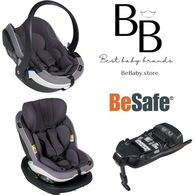 BeSafe IZI GO MODULAR X1 i-Size 2023 metallic mélange