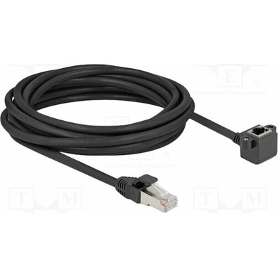 Delock 81159 Prodlužka Ethernet F/UTP Kat: 6 5m černý